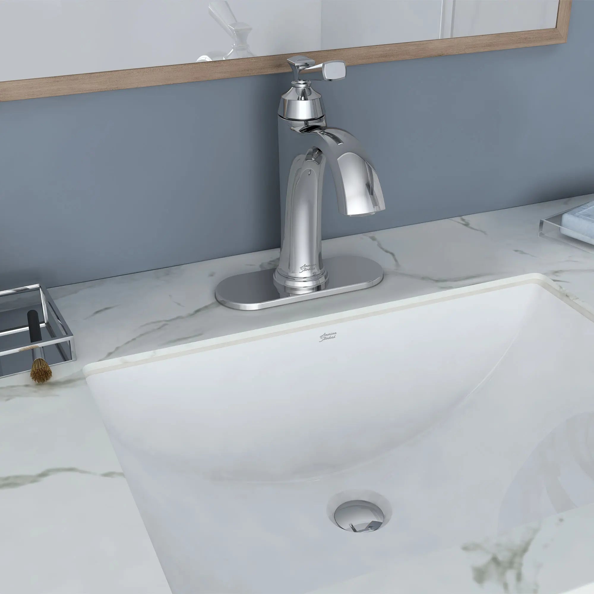 Rumson® Single Hole Single-Handle Bathroom Faucet 1.2 gpm/4.5 L/min With Lever Handle — thumbnail 3